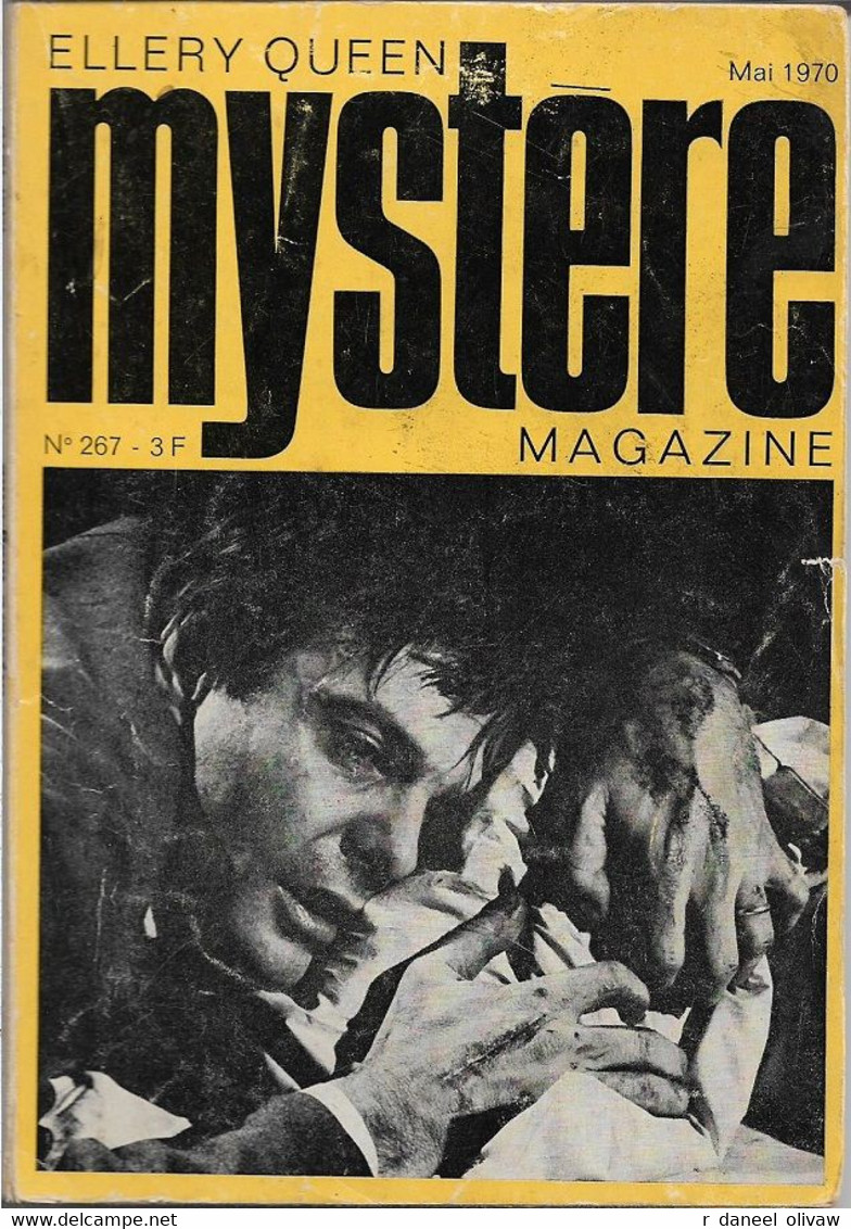Mystère Magazine N° 267, Mai 1970 (BE+) - Opta - Ellery Queen Magazine