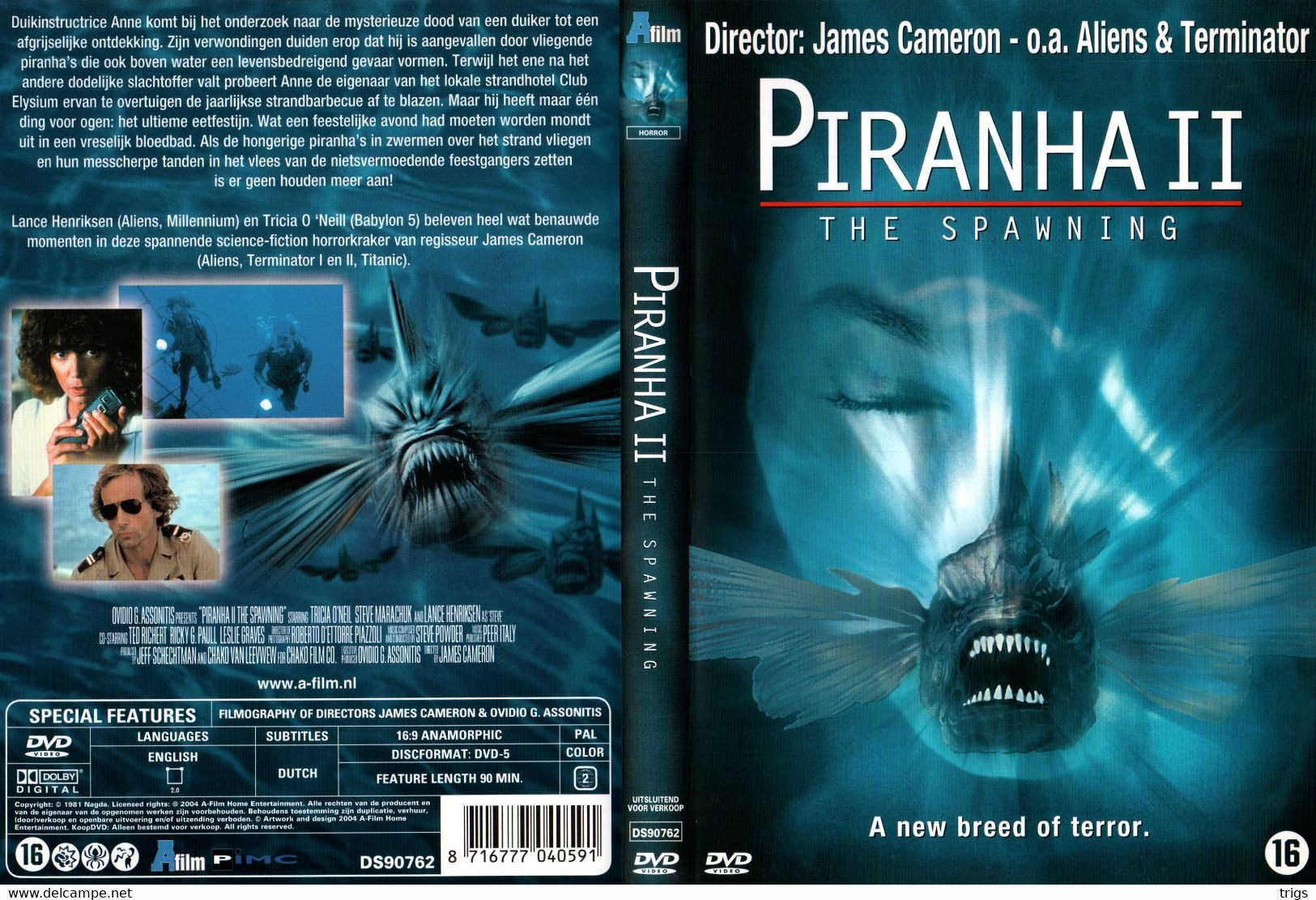 DVD - Piranha II: The Spawning - Horreur