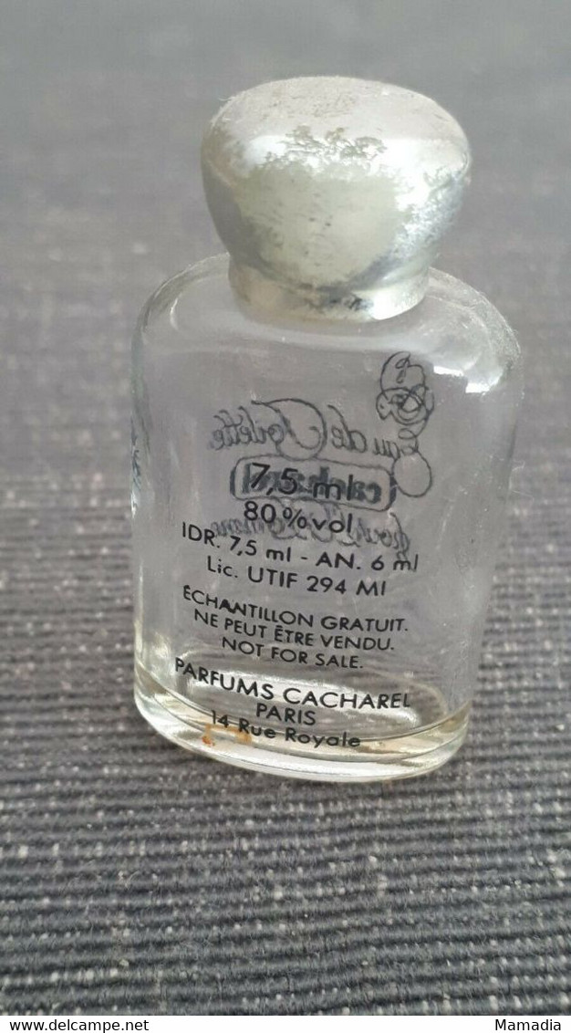 PARFUM PERFUME FLACON MINIATURE CACHAREL POUR L'HOMME EAU DE TOILETTE COLLECTION - Miniature Bottles (empty)