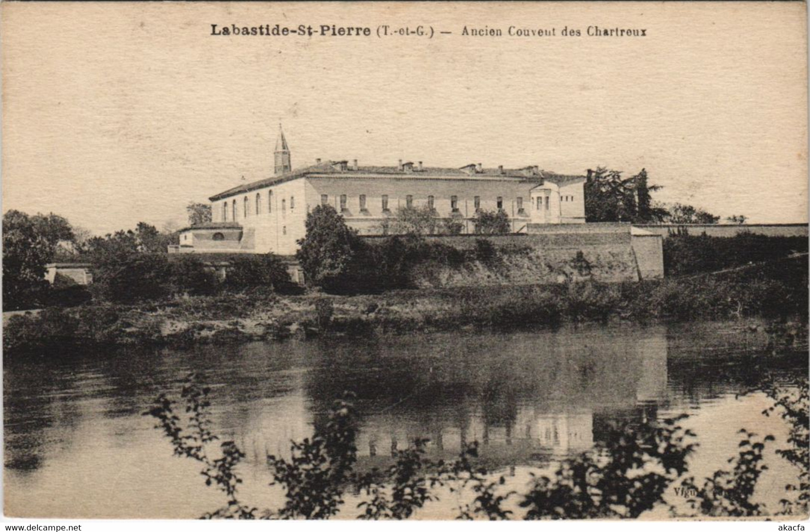 CPA LABASTIDE-ST-PIERRE Couvent De Chartreusines (979300) - Labastide Saint Pierre