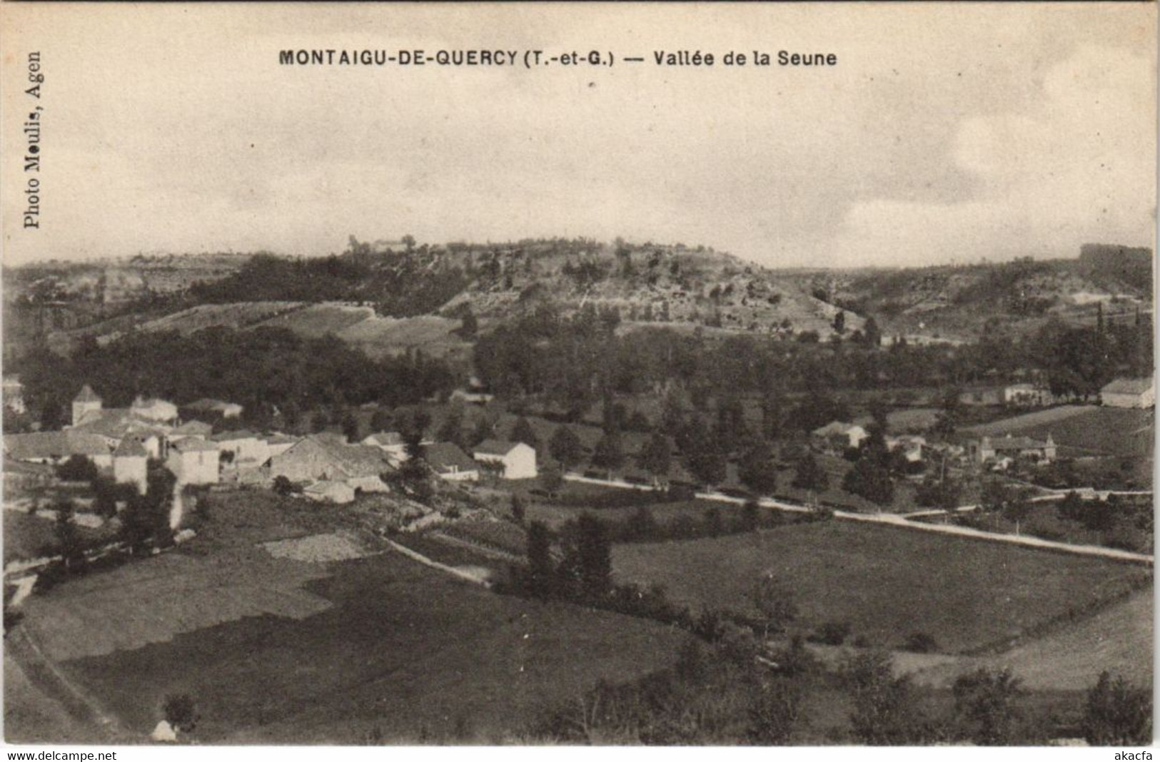 CPA MONTAIGU-DE-QUERCY Vallée De La Seune (979351) - Montaigu De Quercy