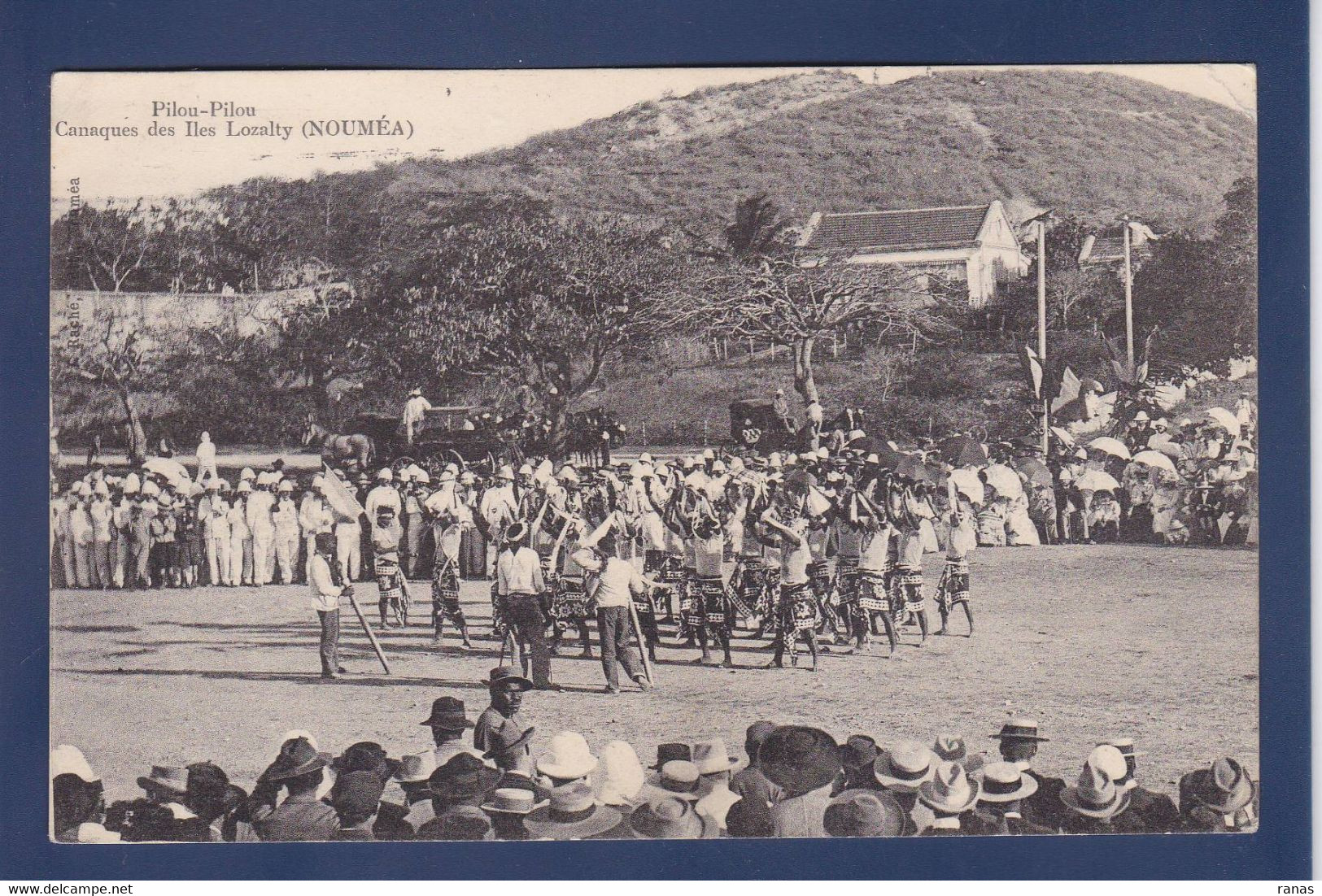 CPA Nouvelle Calédonie Nouméa New Calédonia Océanie Circulé Canaques - Nouvelle-Calédonie