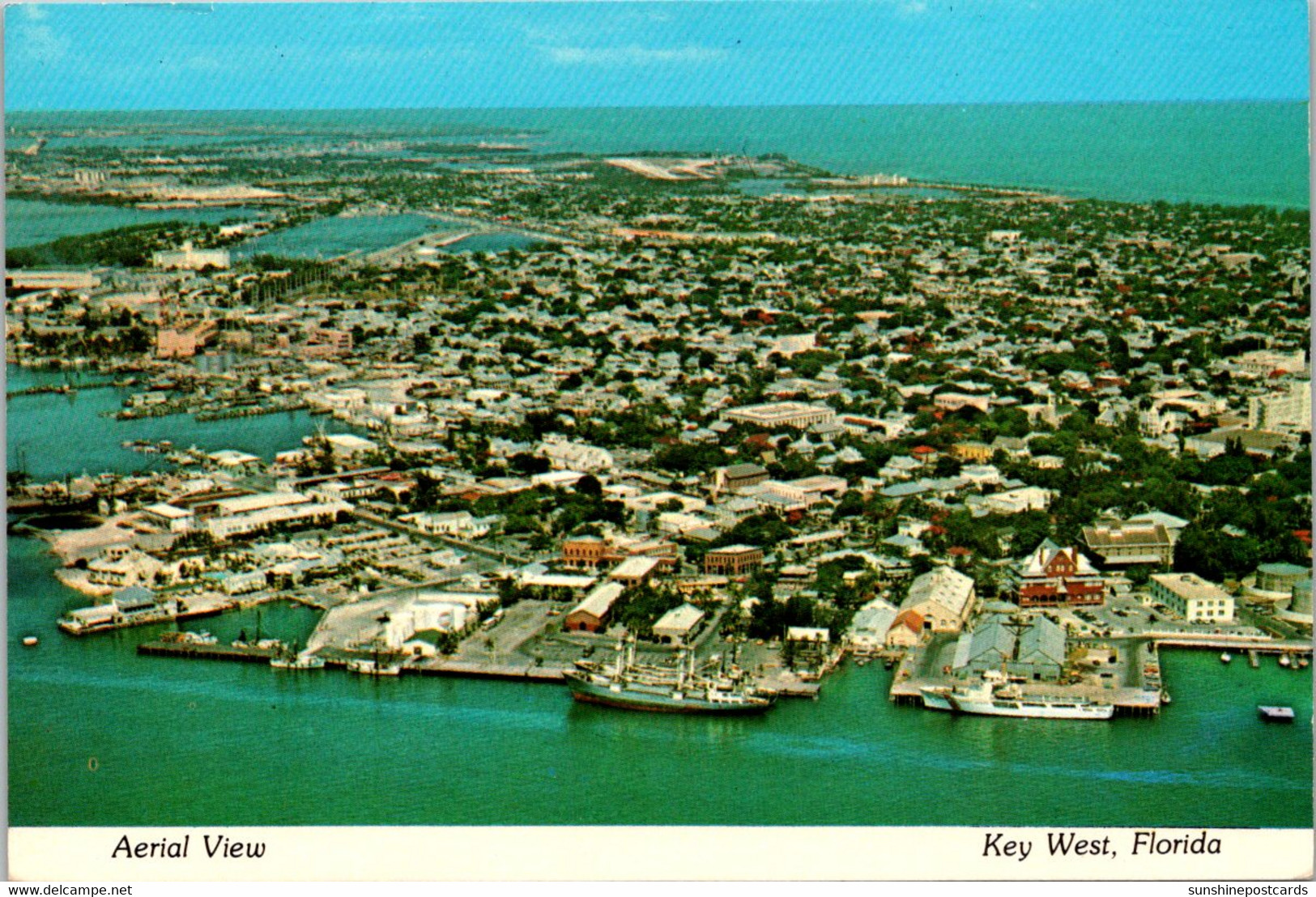 Florida Keys Key West Aerial View - Key West & The Keys