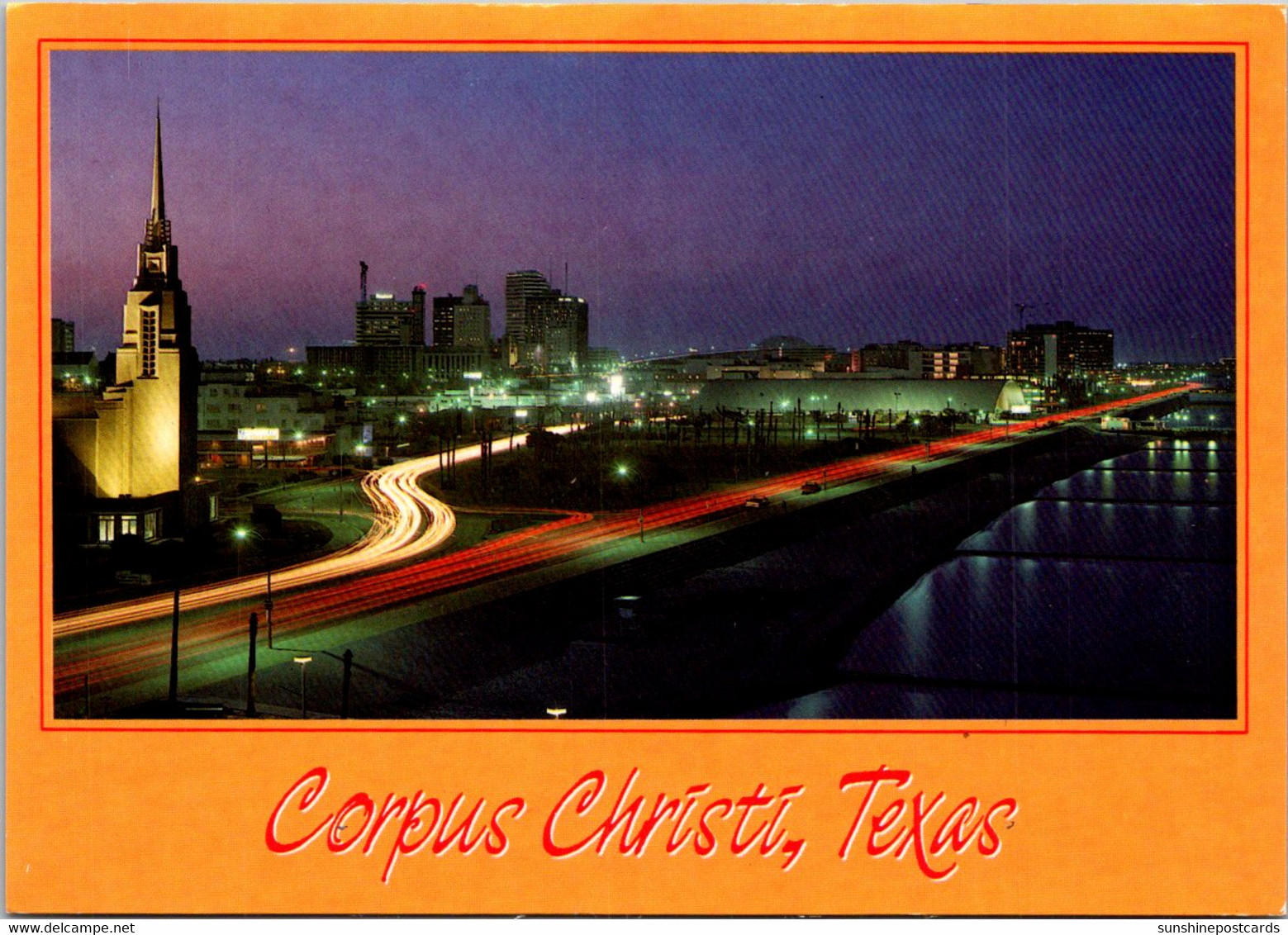 Texas Corpus Christi Skyline At Sunset - Corpus Christi