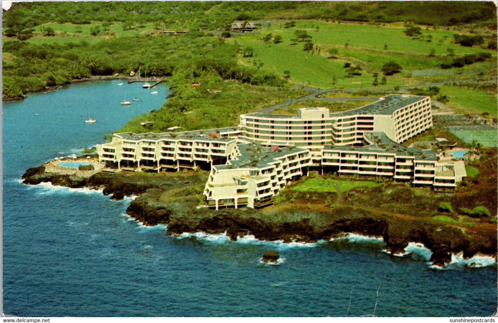 Hawaii Keauhou Bay Kona Surf Hotel 1975 - Hawaï