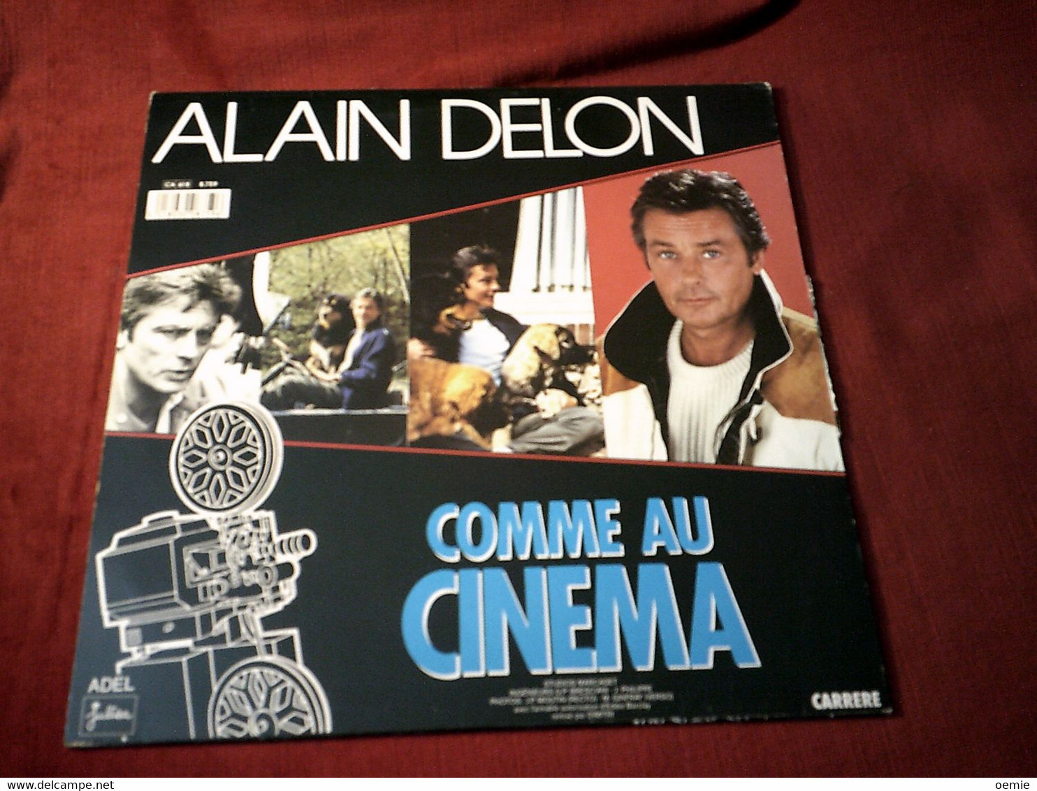 ALAIN DELON  COMME AU CINEMA - 45 T - Maxi-Single
