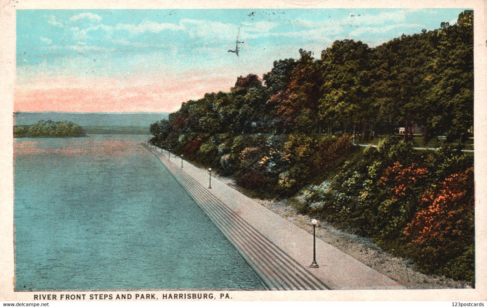 River Front Steps And Park - Harrisburg, Pennsylvania - Harrisburg