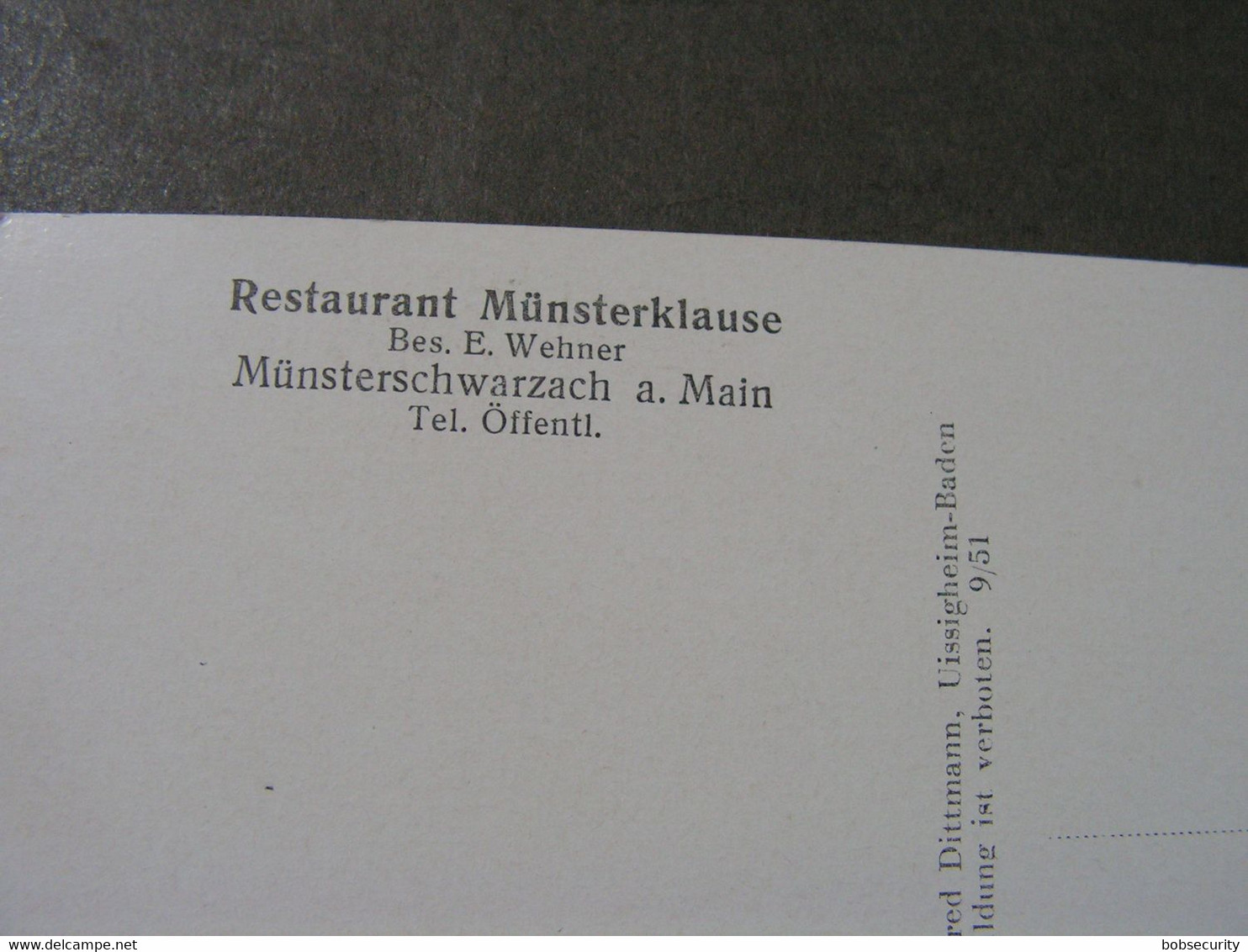 Münsterschwarzach , Restaurant - Kitzingen