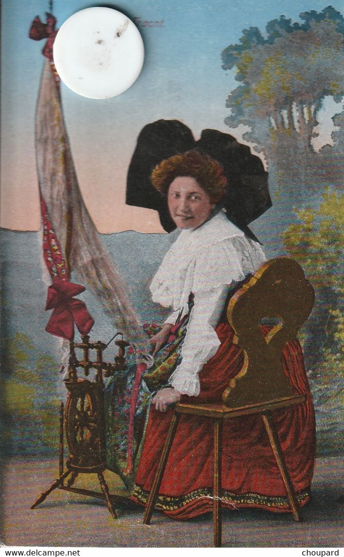 67 - Carte Postale Ancienne Jeune Fille De  Elsdsser  Jaracnt - Bekende Personen