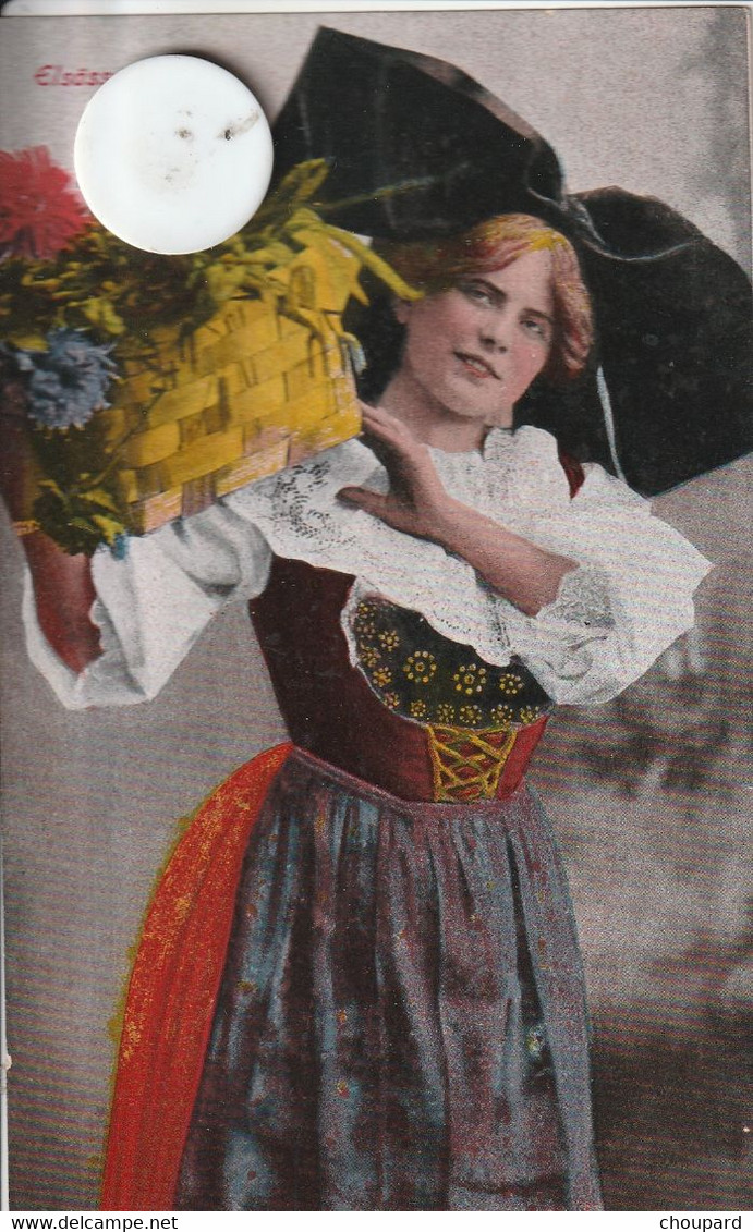 67 - Carte Postale Ancienne Jeune Fille De  Elsasser  Jaracht - Personnages