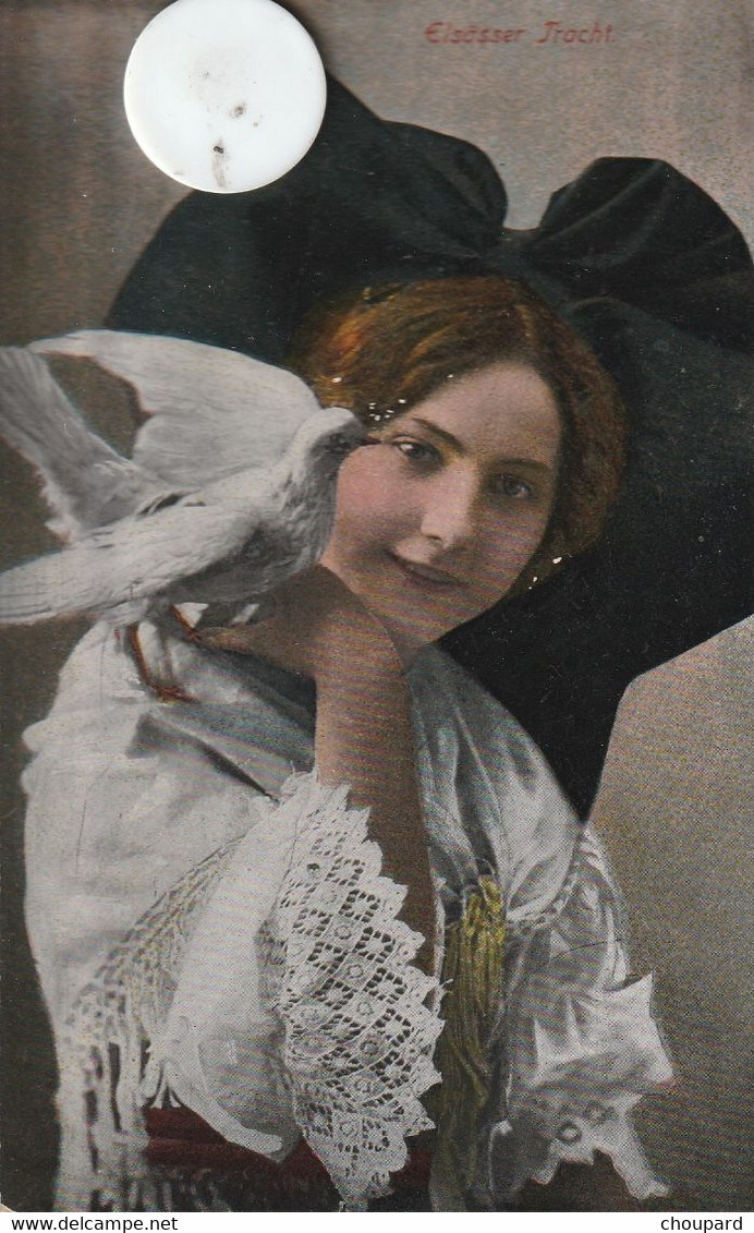 67 - Carte Postale Ancienne Jeune Fille De  Elsasser  Jaracht - Personnages