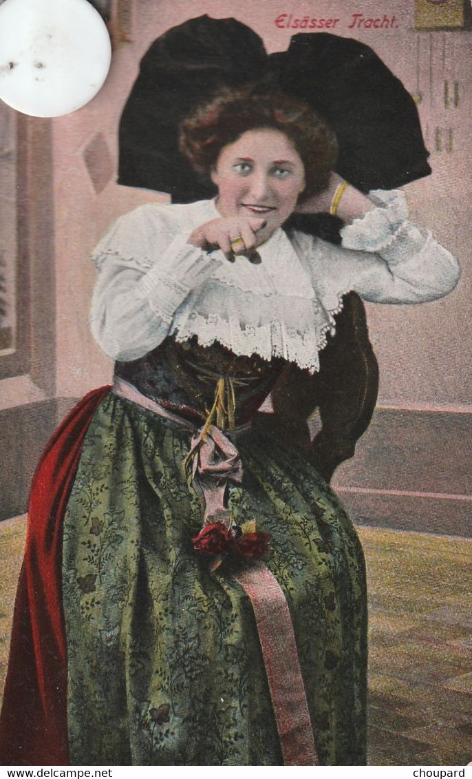 67 - Carte Postale Ancienne Jeune Fille De  Elsasser  Jaracht - People