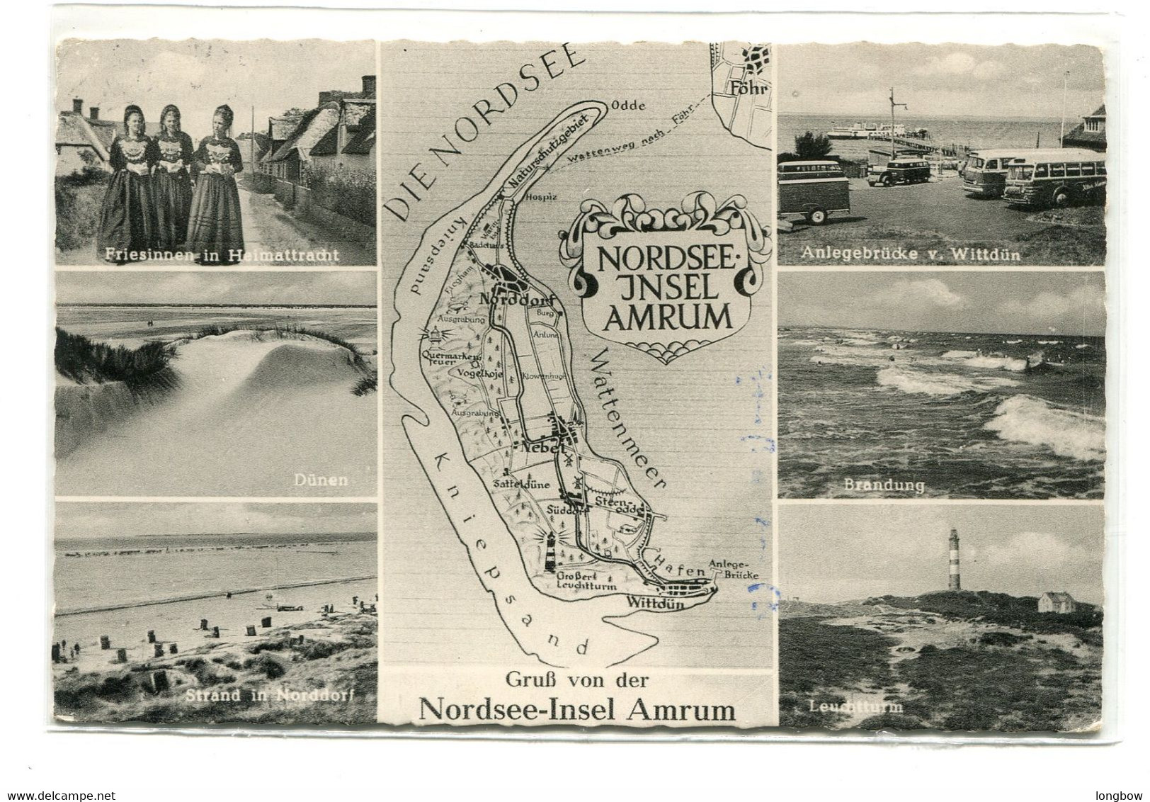 15009) Gruß Von Der Nordsee Insel Amrum ,  Schleswig-Holstein - Nordfriesland