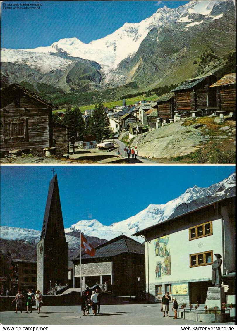 1131154  Saas Fee, Wallis, Alphubel, Täschhorn, Dom, Verschiedene Ansichten - Saas Im Prättigau