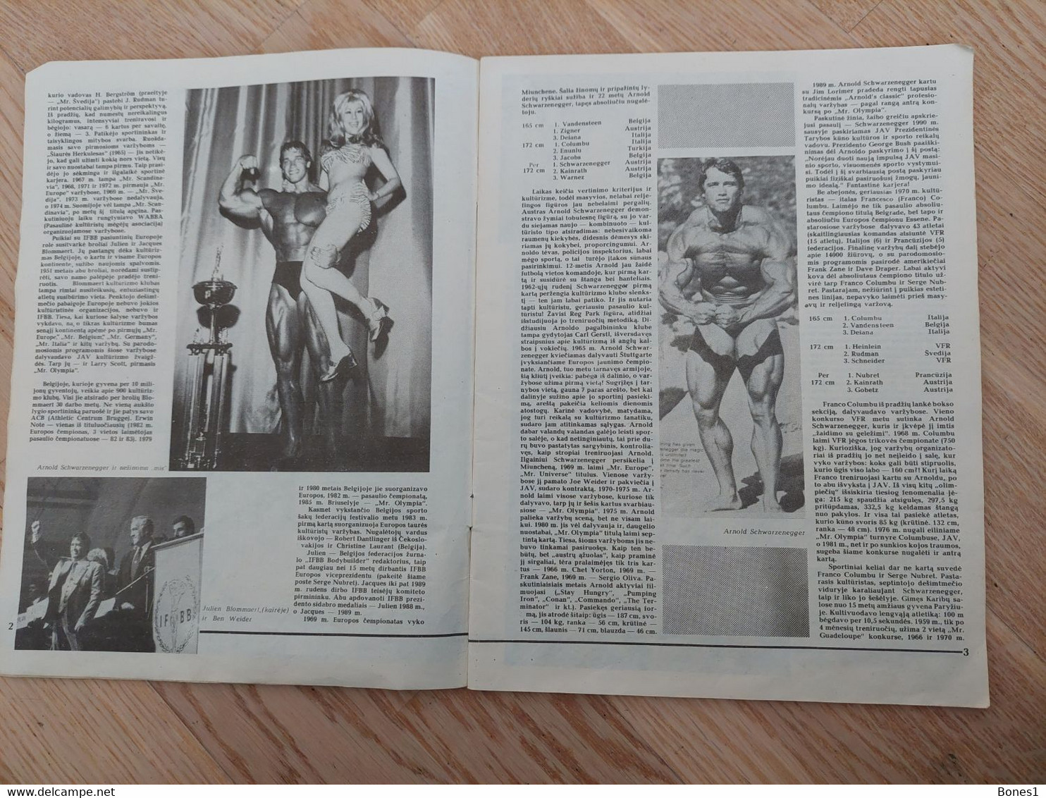 Sport Bodybuilding Magazine Arnold Schwarzenegger 1991 - Sport