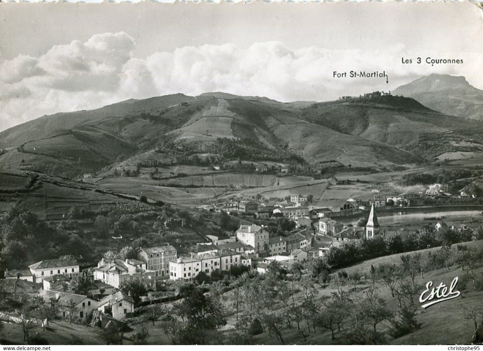 64.n° 24266. Behobie . Vue Generale. Cpsm. - Béhobie