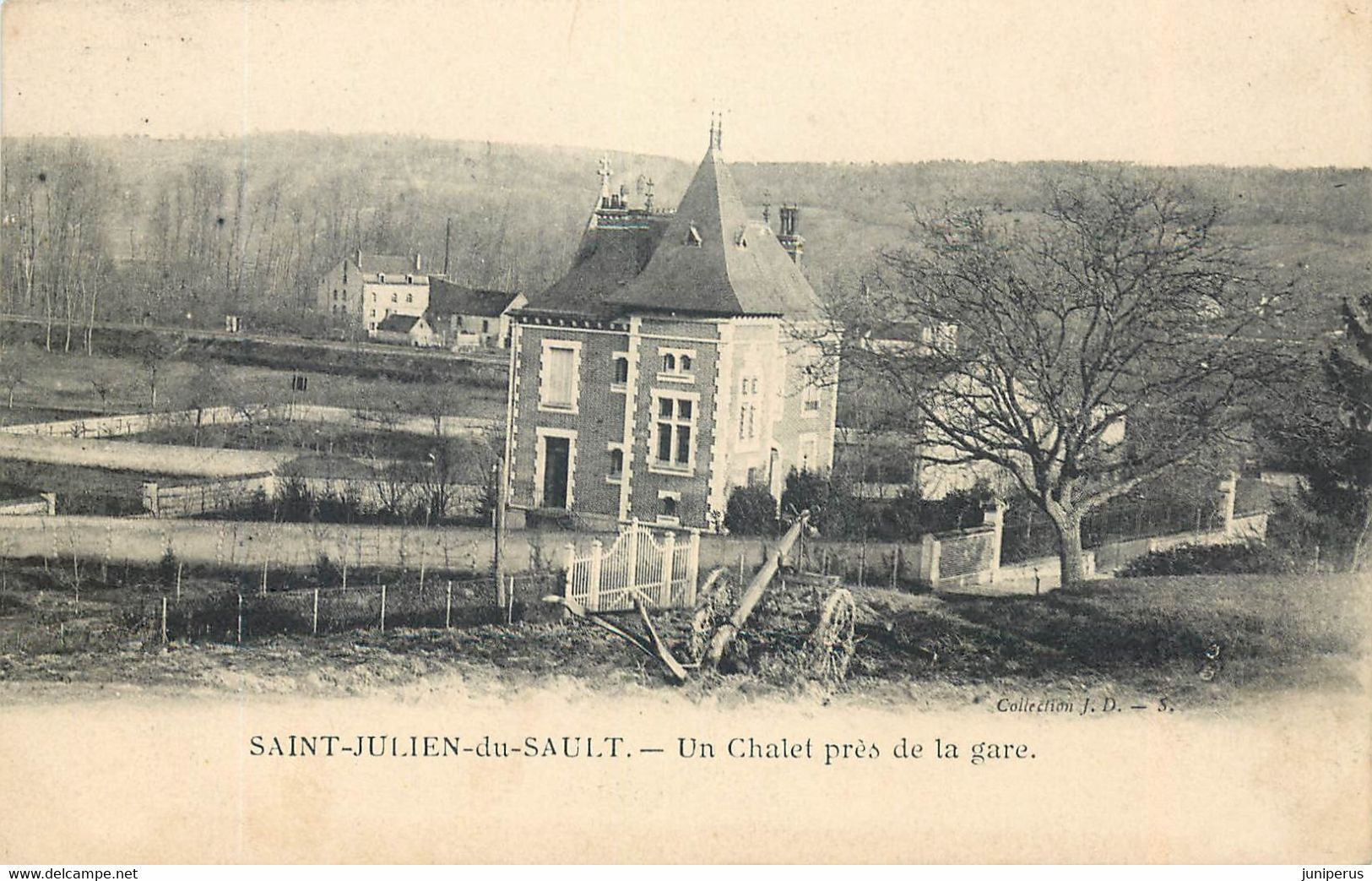 SAINT JULIEN DU SAULT - UN CHALET PRES DE LA GARE - Saint Georges Sur Baulche