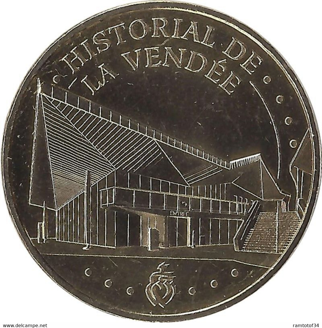 2015 MDP306 - LES-LUCS-SUR-BOULOGNE - Historial De La Vendée 3 (façade) / MONNAIE DE PARIS - 2015