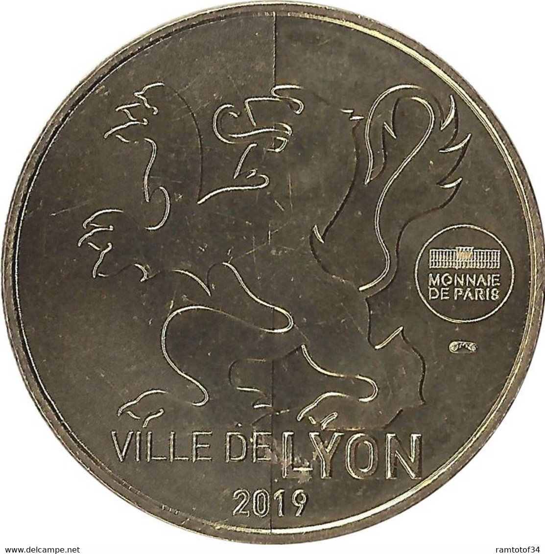 2019 MDP306 - LYON - Parc De La Tête D'Or 4 (Jardin Botanique) / MONNAIE DE PARIS - 2019