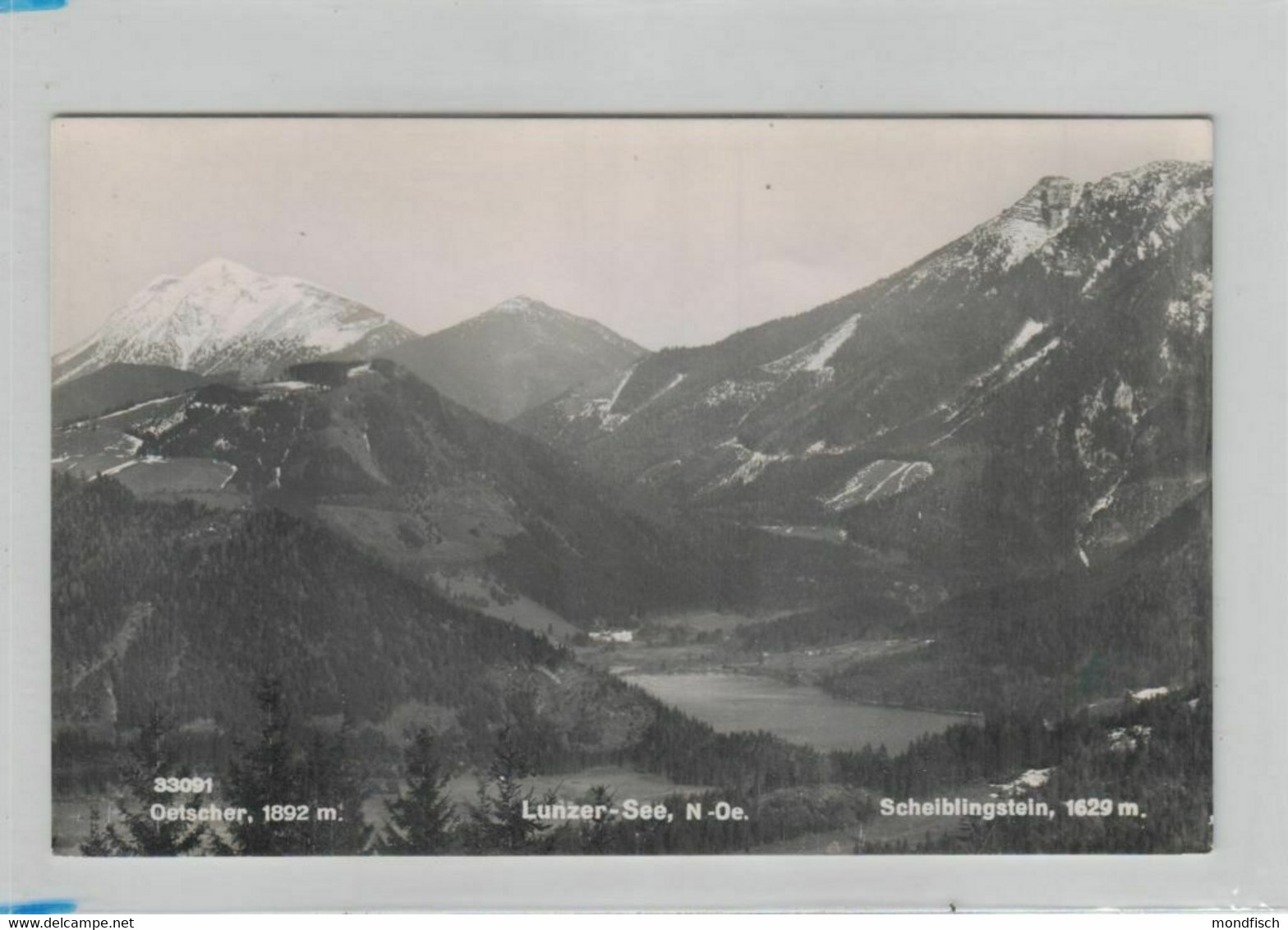 Lunzer See 1954 - Ötscher - Scheiblingstein - Lunz Am See