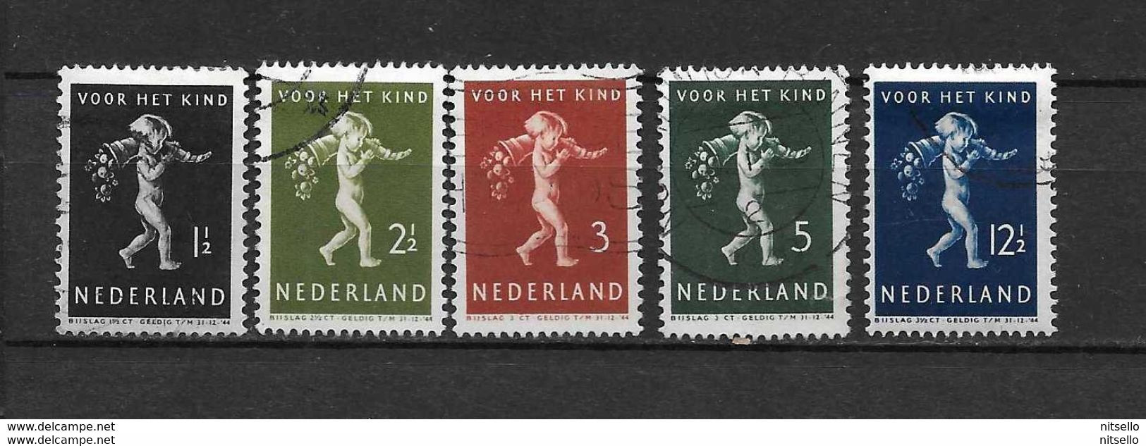 LOTE 2231 ///   (C180) HOLANDA  YVERT Nº: 327/331    ¡¡¡¡ LIQUIDATION !!!! - Usados