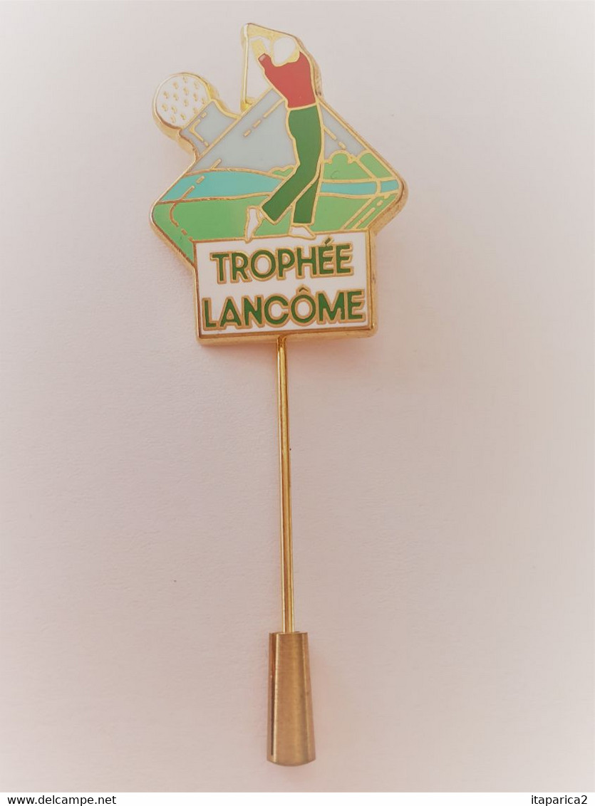 NO PINS  EPINGLETTE BALLE DE GOLF ET GOLFEUR Trophée Lancôme  / 33NAT - Golf