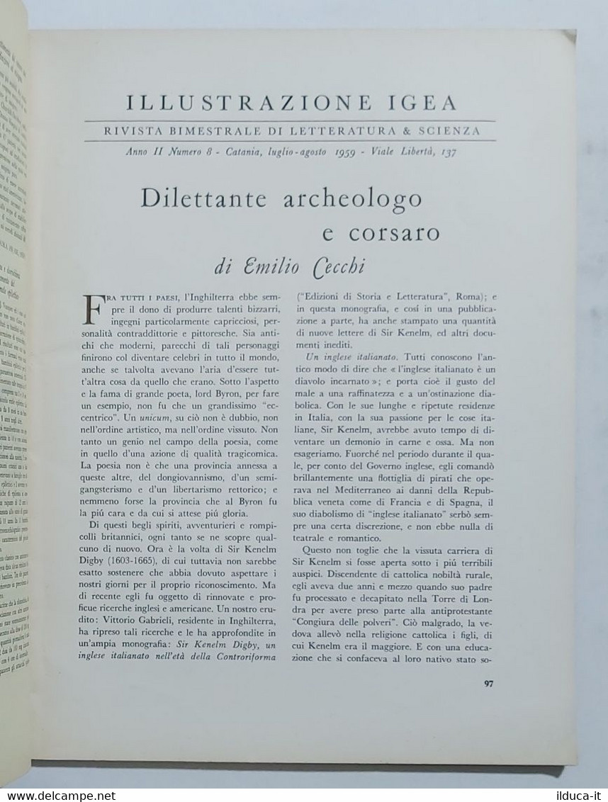 88544 ILLUSTRAZIONE IGEA - Lederle A.II Nr 8 1959 - Art, Design, Décoration