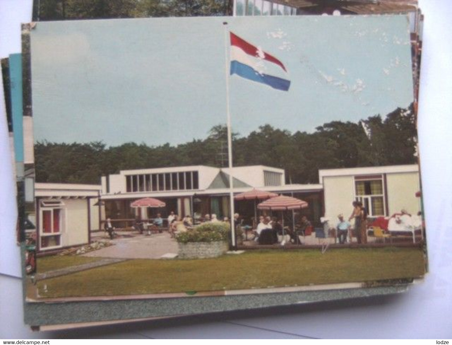 Nederland Holland Pays Bas Doorn Roosevelthuis En Vlag - Doorn