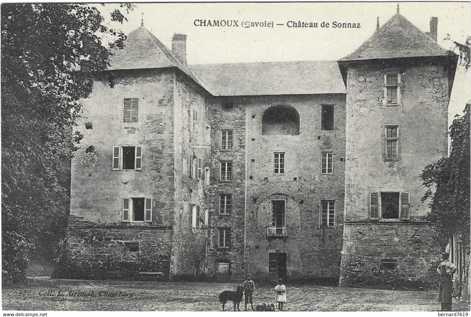 73  Chamoux  Sur Gelon  - Le Chateau De Sonnaz - Chamoux Sur Gelon