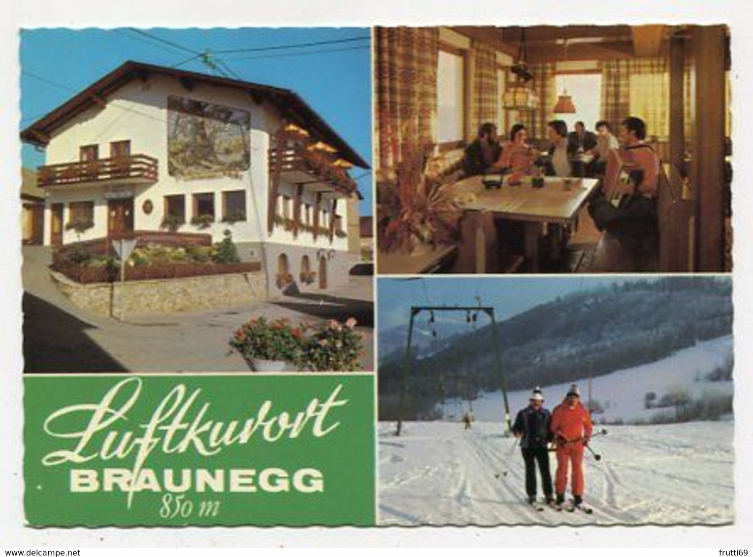 AK 032239 AUSTRIA - Braunegg - Gasthof I. U. E. Mayer - Raxgebiet