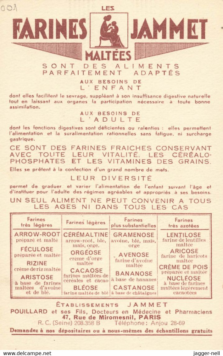 Lot De 23 CPA Jean DROIT- Publicitaire JAMMET Pouillard&fils Farines Les Vieilles Provinces De France - - Droit