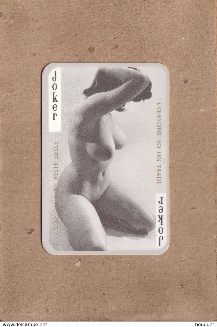 CURIOSA , NU , NUS , PIN UP , EROTISME , NAKED , VINTAGE - JEU DE 54 CARTE A JOUER FEMME , FEMMES NUES