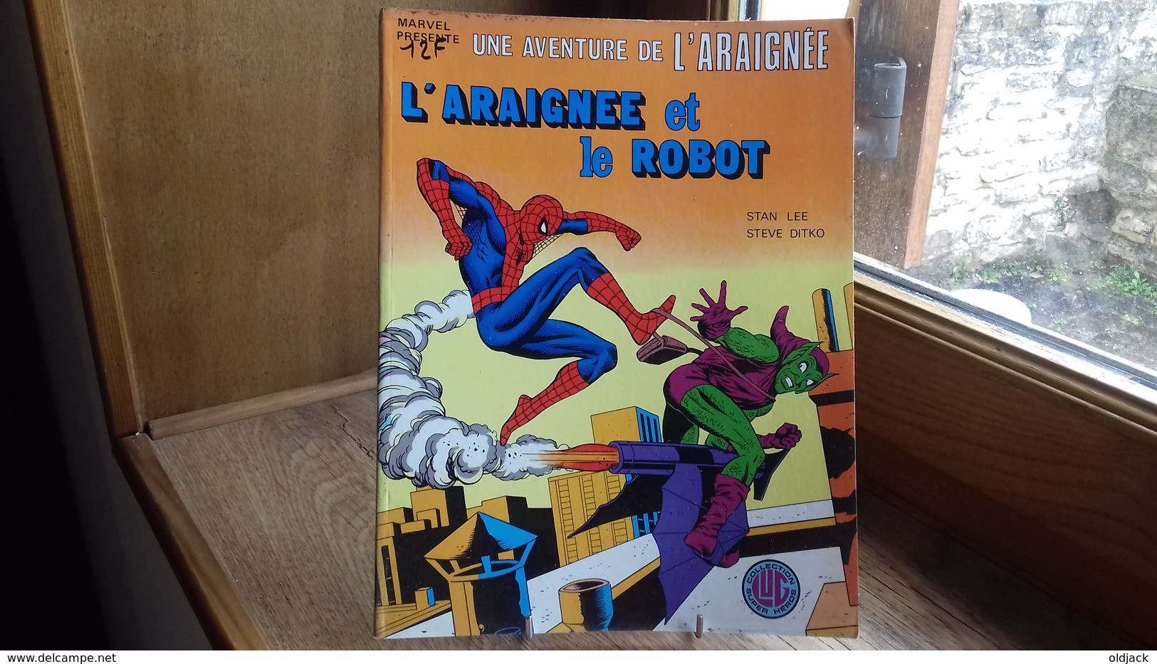 Une Aventure De L’ARAIGNÉE N°15,spiderman."L'araignée Et Le Robot" LUG 1982( Fin Ray5) - Spiderman