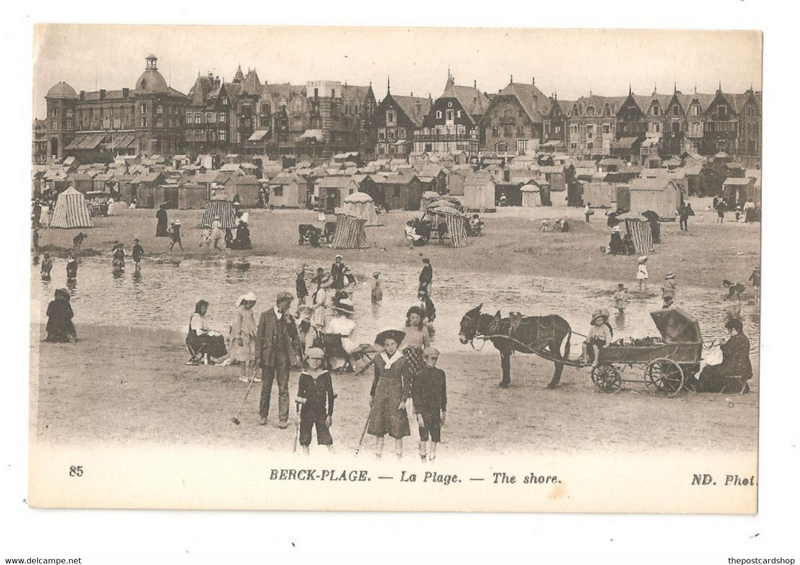 62 - CPA BERCK PLAGE - LA PLAGE Unused - Berck