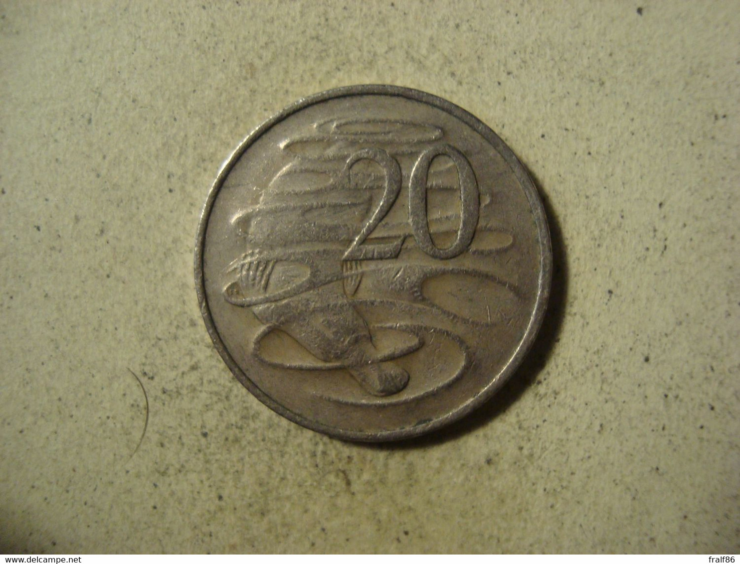 MONNAIE AUSTRALIE 20 CENTS 1966 - 20 Cents