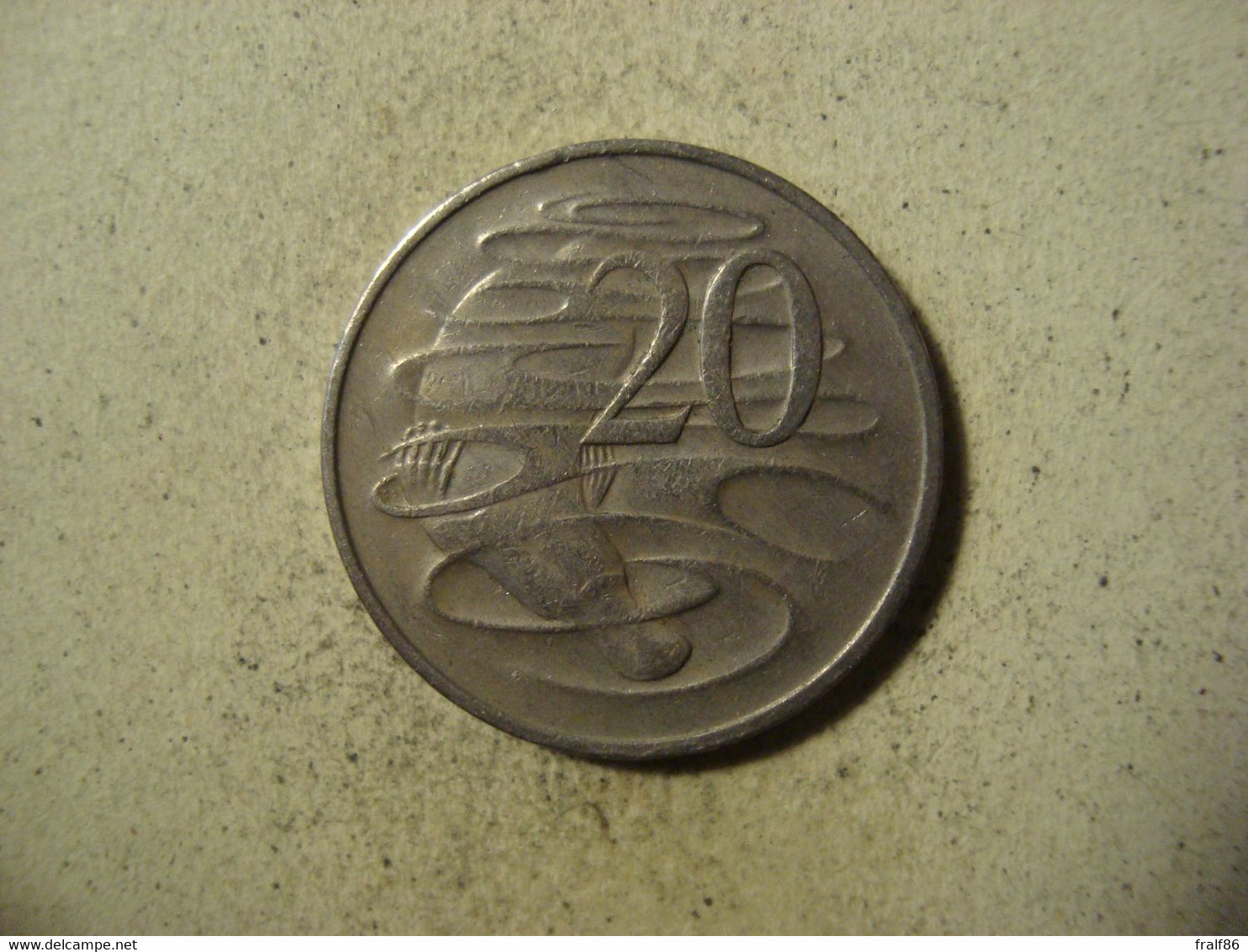 MONNAIE AUSTRALIE 20 CENTS 1969 - 20 Cents