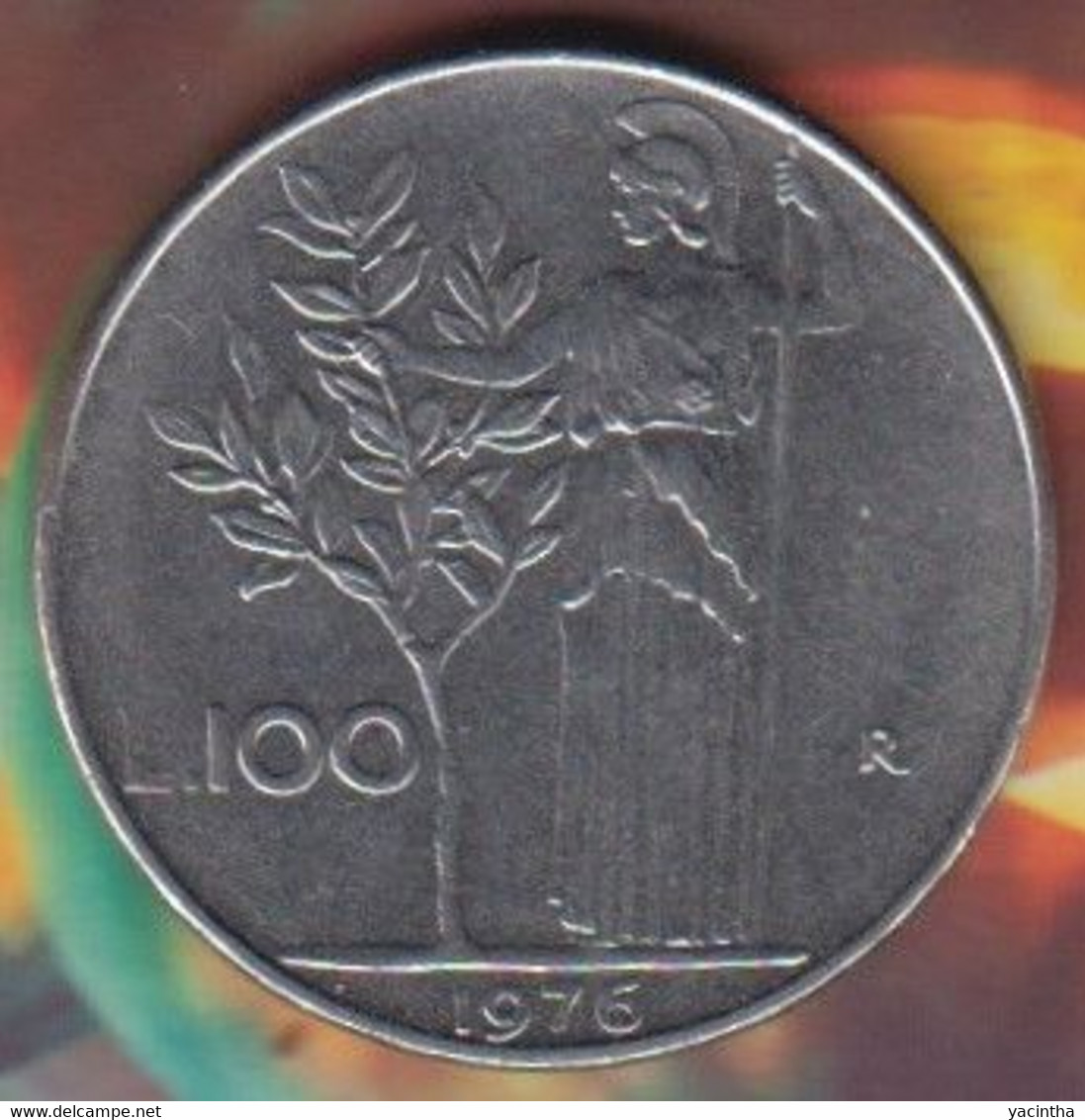 @Y@  Italië     100  Lire      1976     (4765) - Conmemorativas