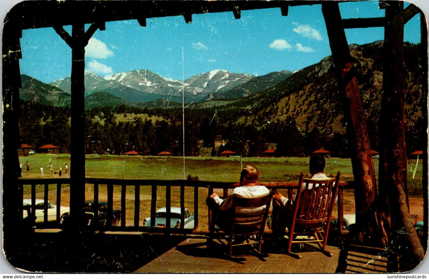 Colorado Rocky Mountains View Of Mt Ypsilon From Porch Of Y M C A Conference Grounds - Rocky Mountains