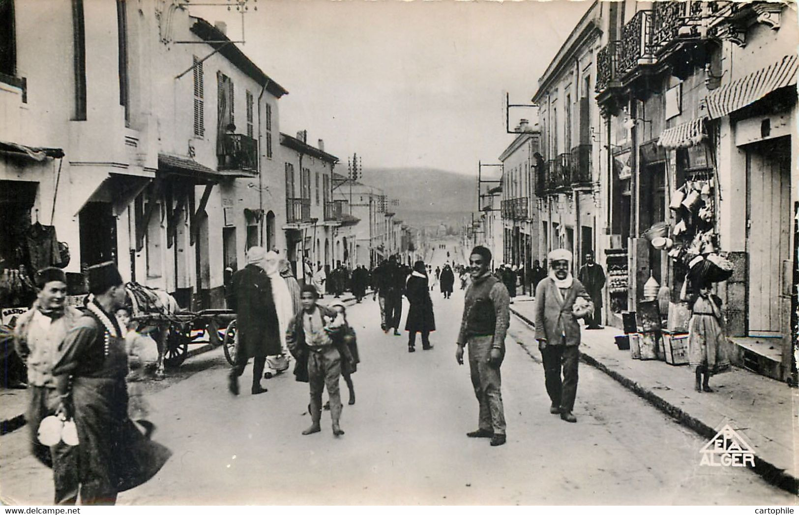 Algerie - GUELMA - Quartier Arabe Animé - Guelma