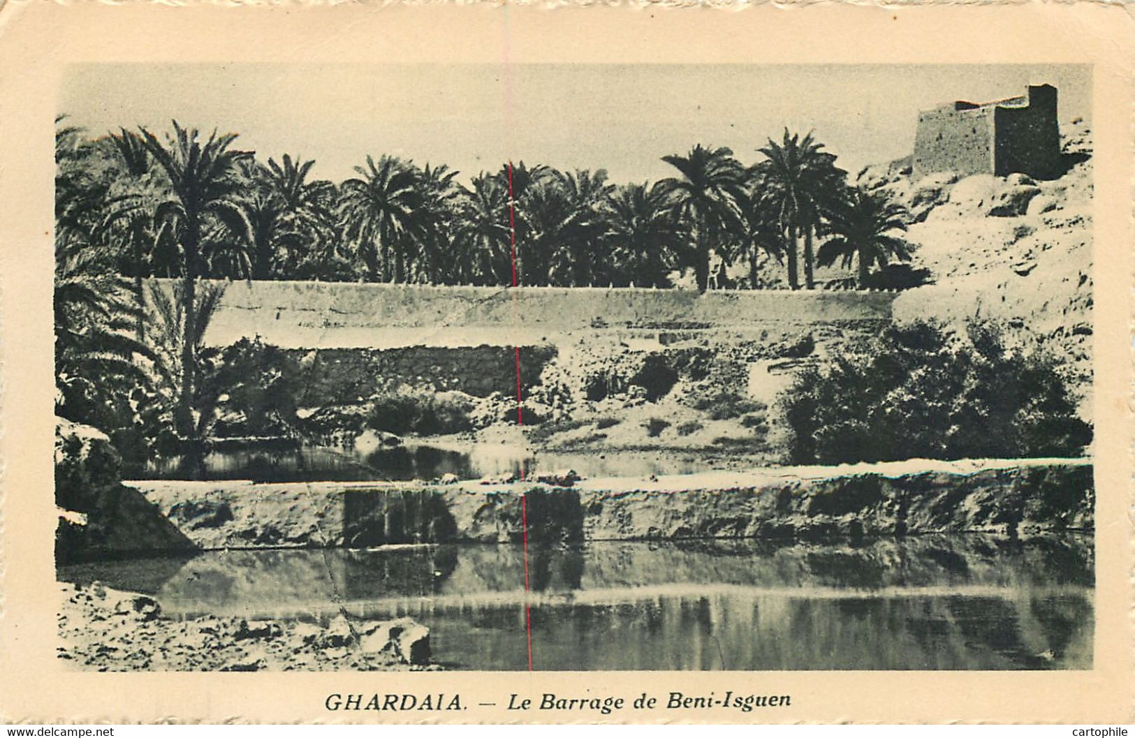 Algerie - GHARDAIA - Barrage Beni-Isguen En 1933 - Ghardaia