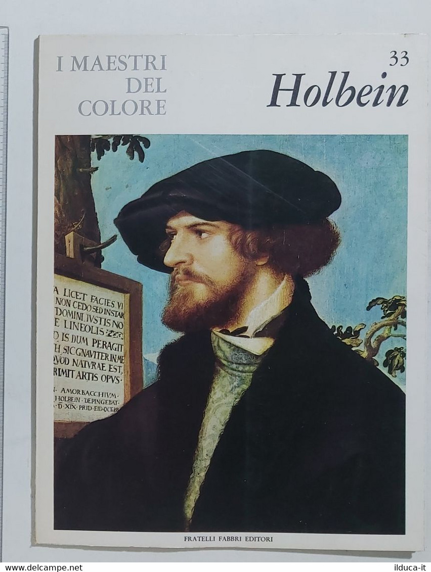 47183 I MAESTRI DEL COLORE Nr 33 - Holbein - Ed. Fabbri Anni 60 - Art, Design, Décoration