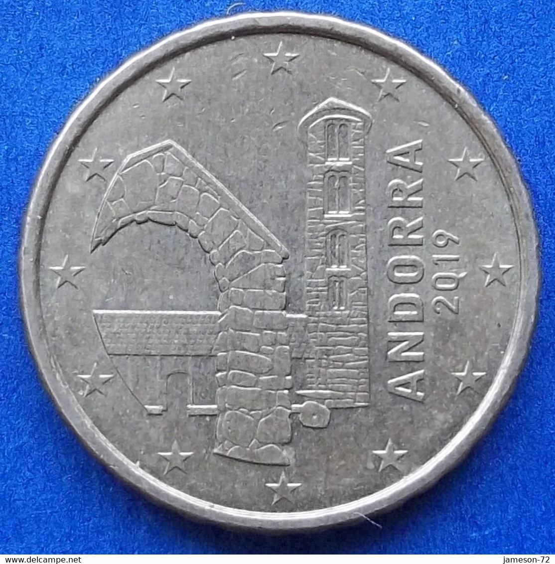 ANDORRA - 10 Euro Cents 2019 "Santa Coloma" KM# 523 - Edelweiss Coins - Andorre