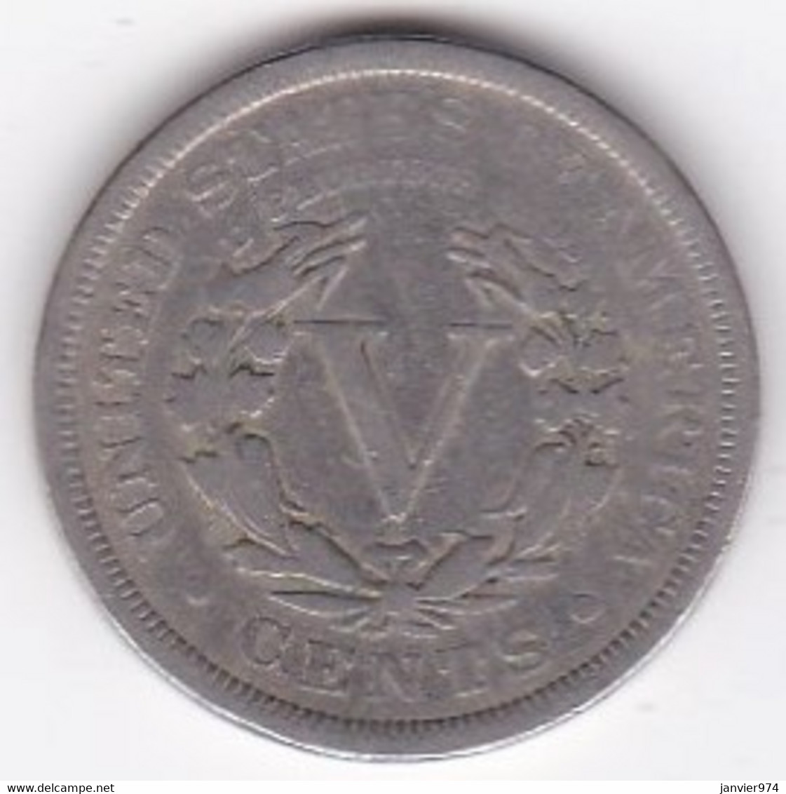 Etats-Unis . Five Cent 1905 . Liberty, En Nickel - 1883-1913: Liberty