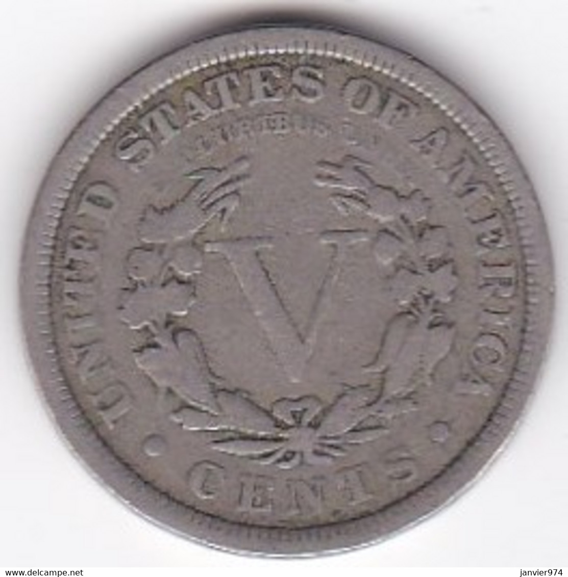 Etats-Unis . Five Cent 1906 . Liberty, En Nickel - 1883-1913: Liberty