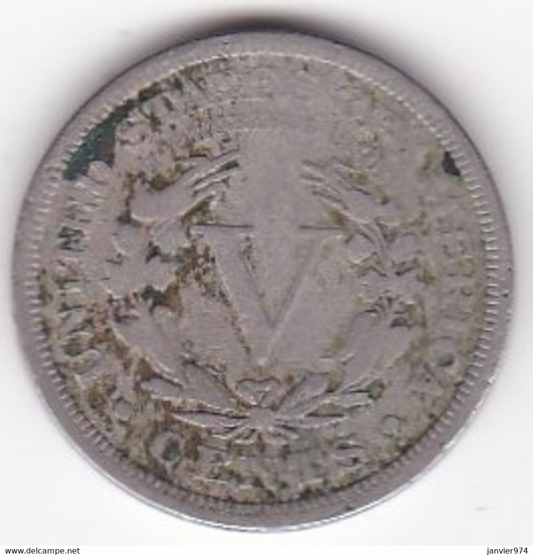 Etats-Unis . Five Cent 1899 . Liberty, En Nickel - 1883-1913: Liberty (Libertà)