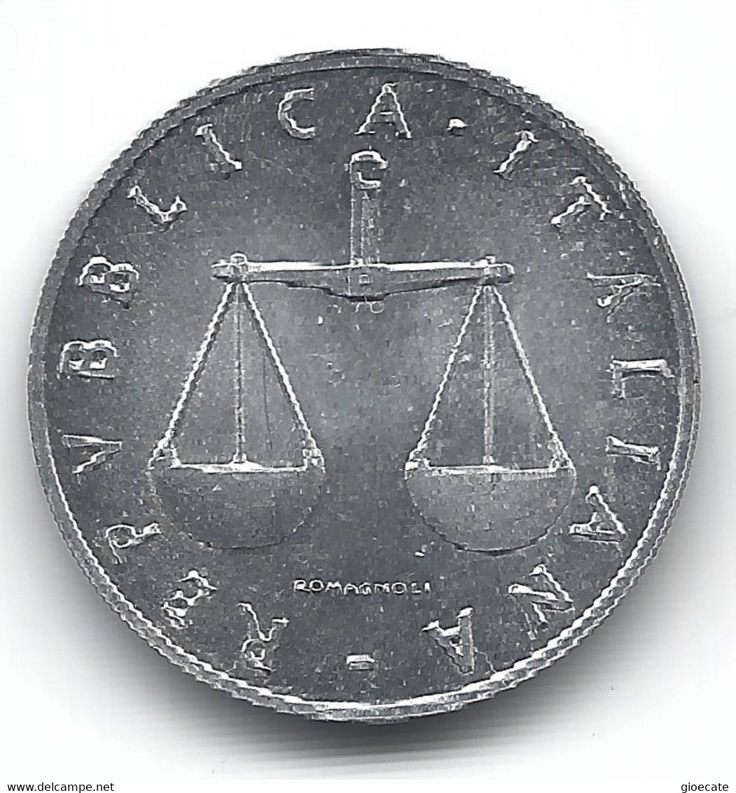 1 LIRA – REPUBBLICA ITALIANA – 1954 - (214) - 1 Lira