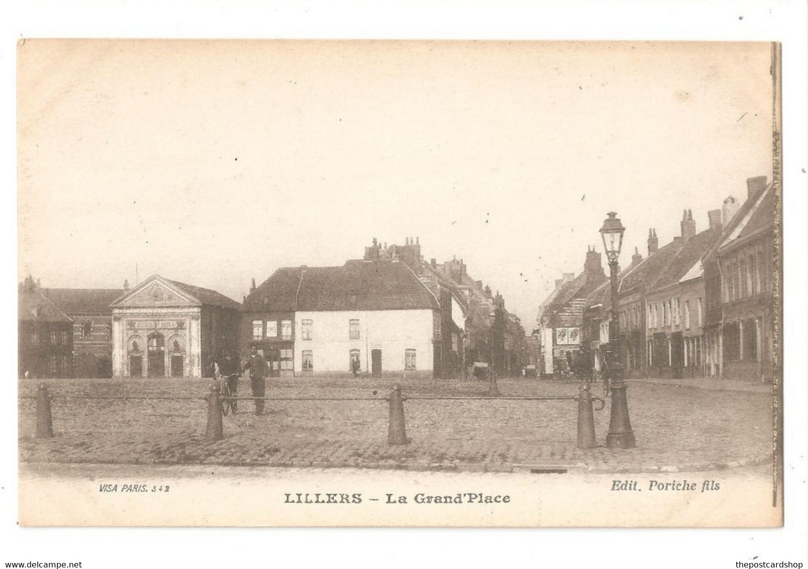 CPA 62 Lillers 62 - Lillers (Pas-de-Calais) - La Grand'Place UNUSED - Lillers