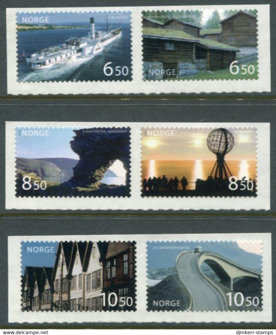 NORWAY 2006 Tourism MNH / **.  Michel 1581-86 - Unused Stamps