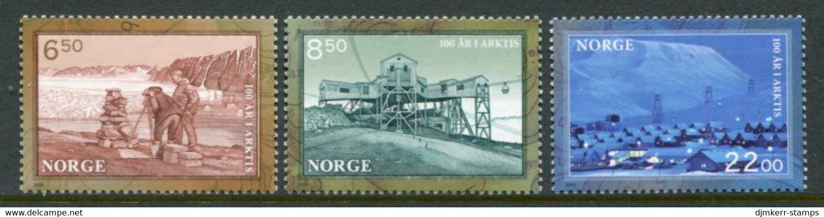 NORWAY 2006 Svalbard Scientific Expedition Centenary MNH / **.  Michel  1578-80 - Unused Stamps