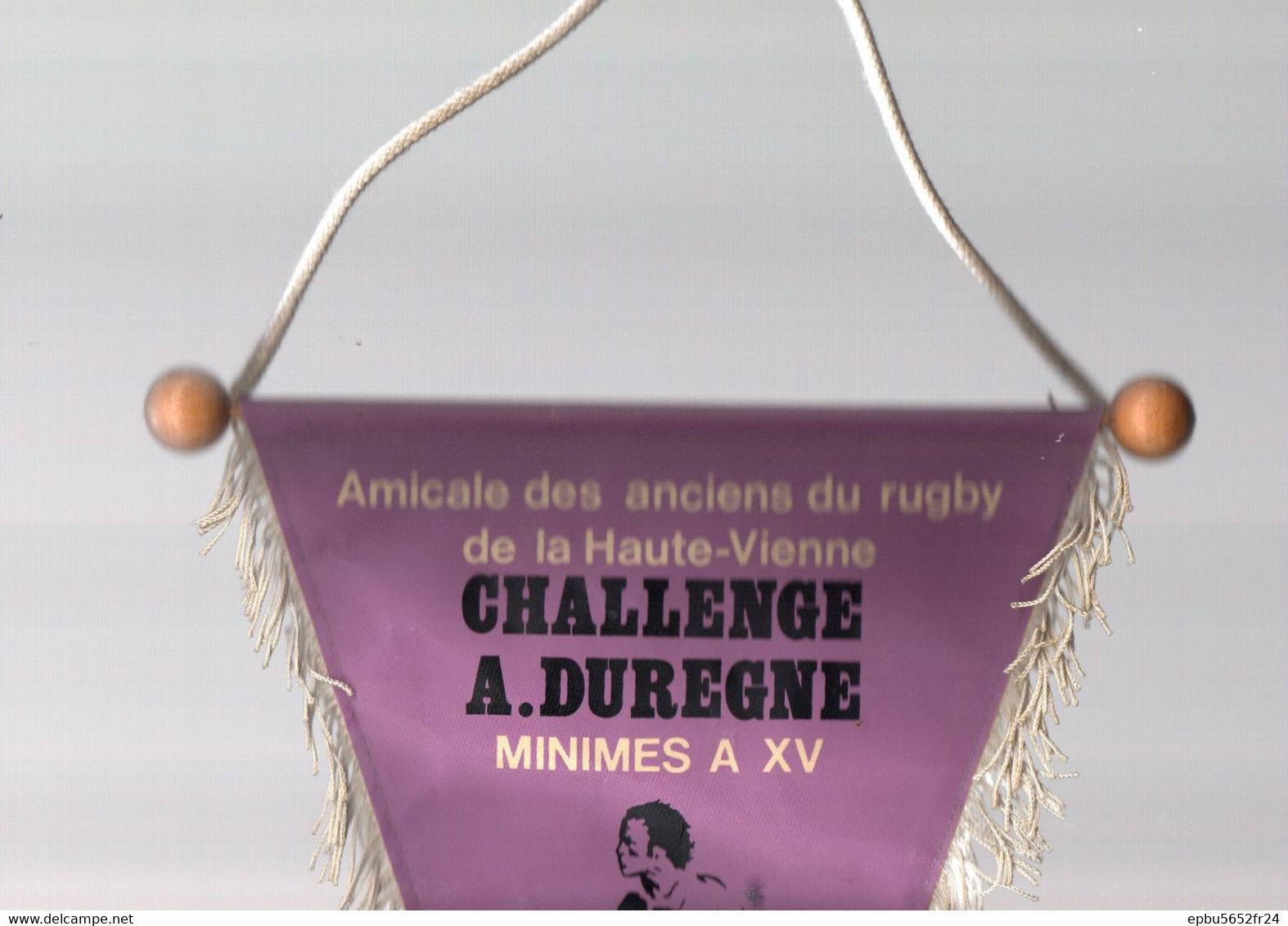 Fanion  Amicale Des Anciens Du Rugby De La Haute-Vienne Challenge A Duregne Minimes à XV - Rugby